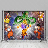 Dragon Ball Backdrop For Children Birthday Party Decoration